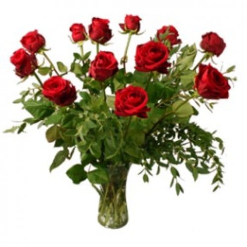 Valentijnsboeket rode rozen ¦ Bloemen online bestellen